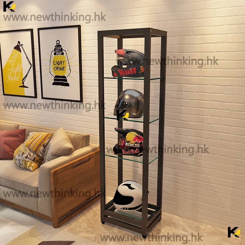 A&1029展示櫃 手辦櫃 玻璃櫃 模型玩具櫃 收納架 陳列架 陳列櫃 門店置物櫃