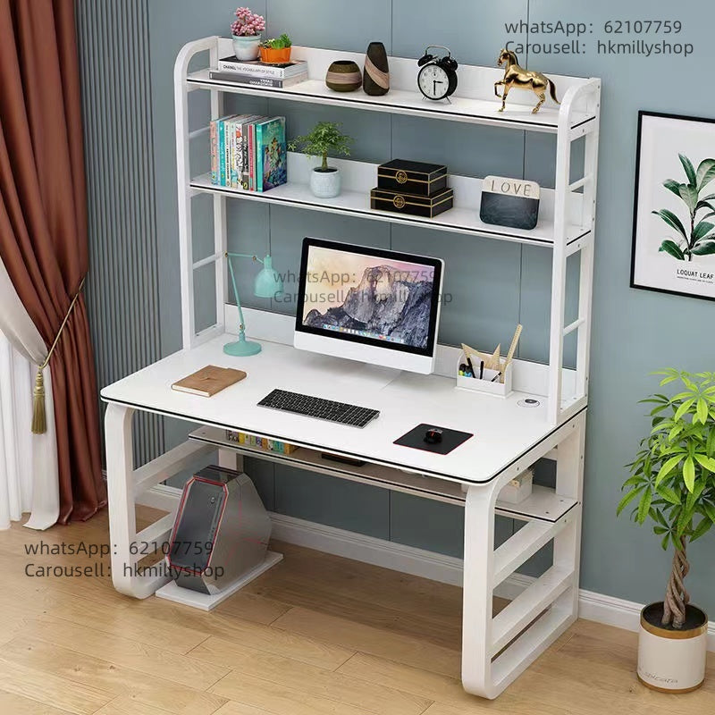 A&5005台式電腦枱 電腦桌 辦公枱 辦公桌 書桌 寫字台 書架一體桌 兒童學習桌 書枱