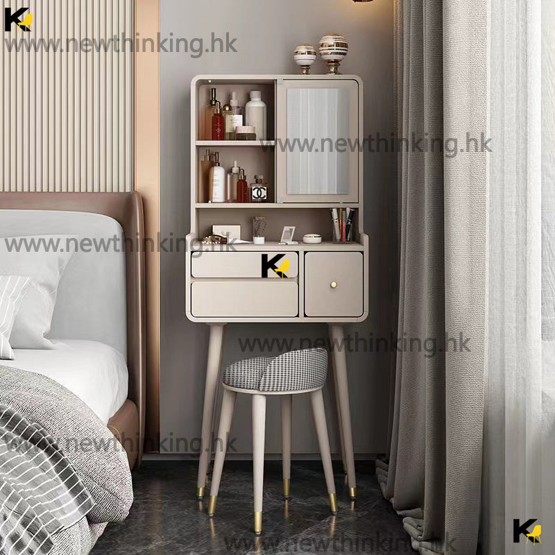 A&5014梳妝枱 化妝枱 臥室收納櫃 儲物櫃 化妝品收納櫃 小型梳妝桌 化妝桌