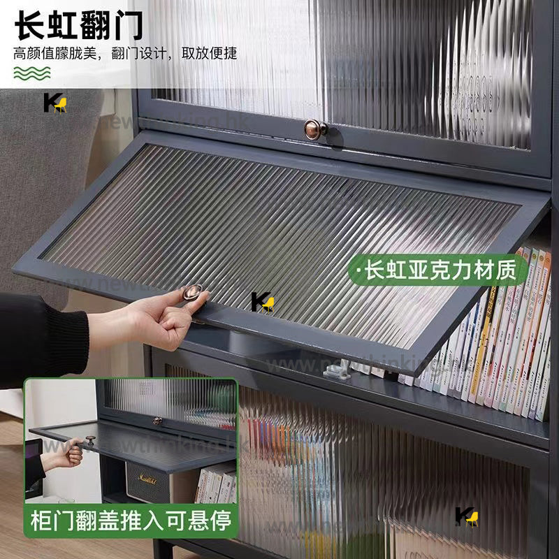 A&0598楠竹材質書櫃 儲物櫃 收納櫃 展示櫃 樂高置物架