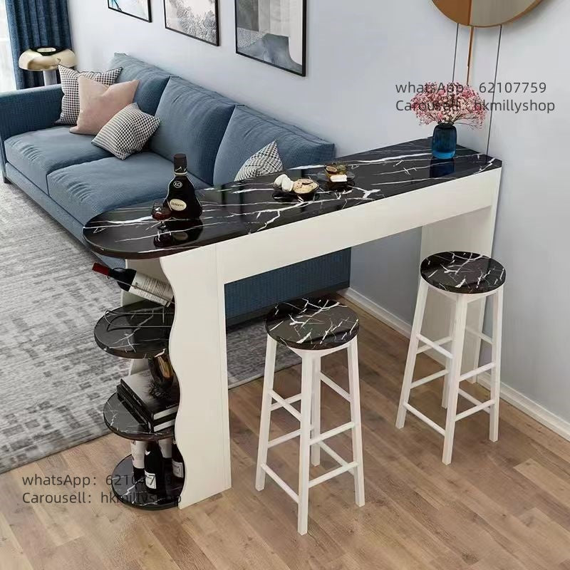 A&5047吧檯桌椅組合餐桌長條桌酒吧桌電腦桌書檯寫字桌沙發邊幾客廳阻斷櫃