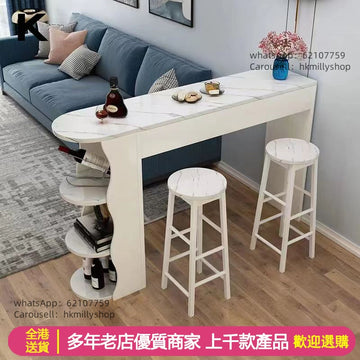 A&5047吧檯桌椅組合餐桌長條桌酒吧桌電腦桌書檯寫字桌沙發邊幾客廳阻斷櫃