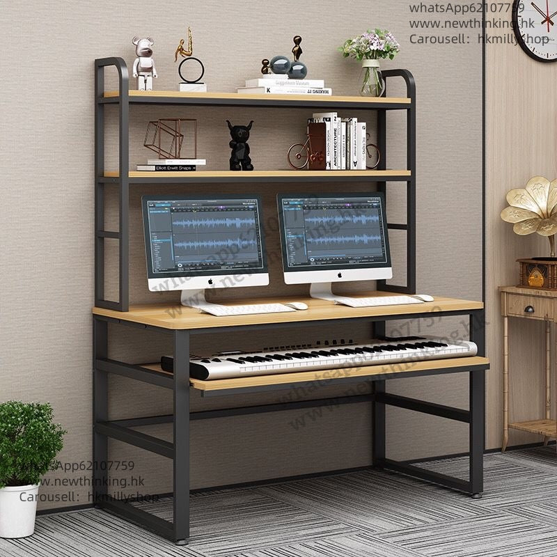 A&5180簡約琴桌 電子琴桌子 工作台 書枱 書桌 琴架 音樂桌 鋼琴桌 編曲鍵盤調音桌 編曲枱 音樂枱
