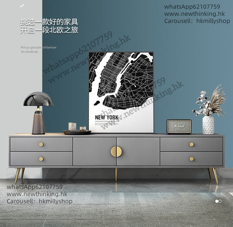 A&5198電視櫃 TV櫃 落地櫃 電視機櫃茶几櫃 咖啡櫃組合櫃 客廳收納櫃 矮櫃 儲物櫃 雜物櫃全新包送貨