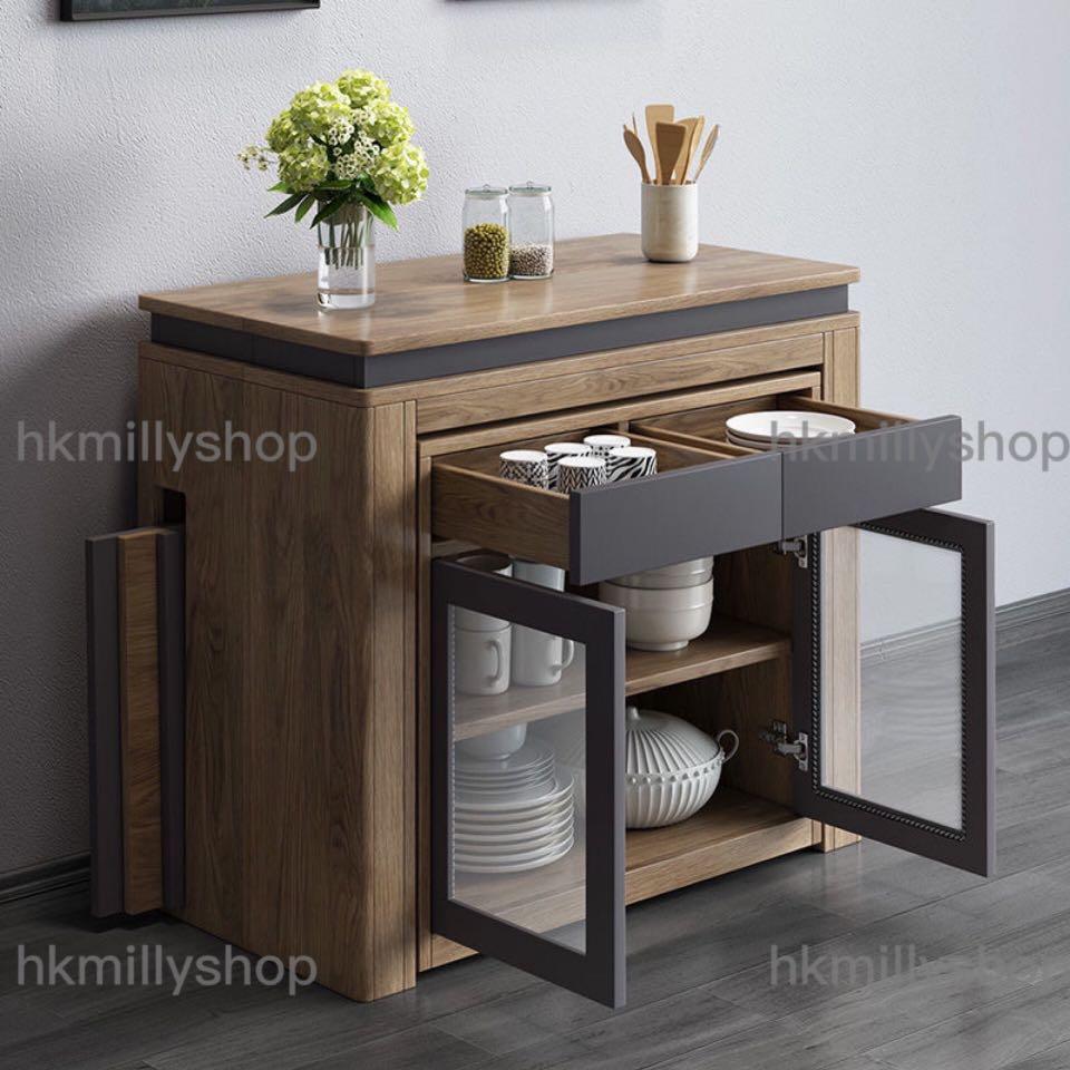 A&0926折疊餐枱椅組合 餐桌 餐椅 食飯枱 吃飯桌 伸縮餐枱 收縮桌 可移動 可收納