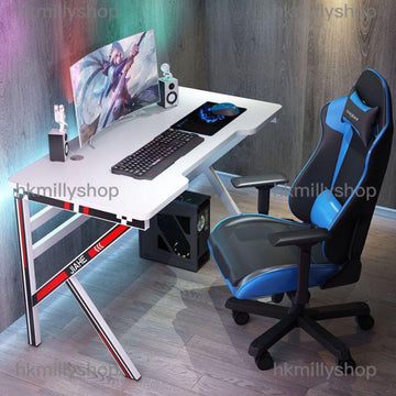 A&0108遊戲桌椅組合 電競椅電腦桌台式電腦經濟打遊戲炫酷電腦桌椅全套臥室家用辦公