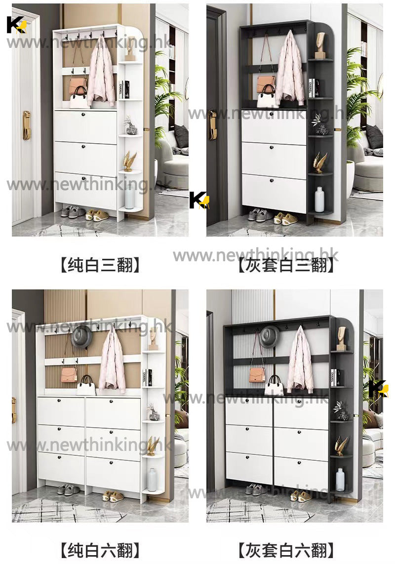 A&1052鞋櫃 薄身鞋櫃 高身鞋櫃 翻斗鞋櫃 入門櫃 屏風櫃 大容量儲物櫃