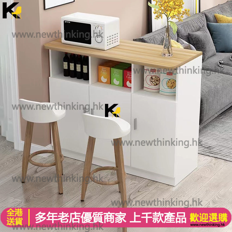 A&5008靠墻吧枱櫃 儲物櫃 前台櫃 酒櫃 隔斷櫃 玄關櫃 辦公室文件櫃 小吧枱