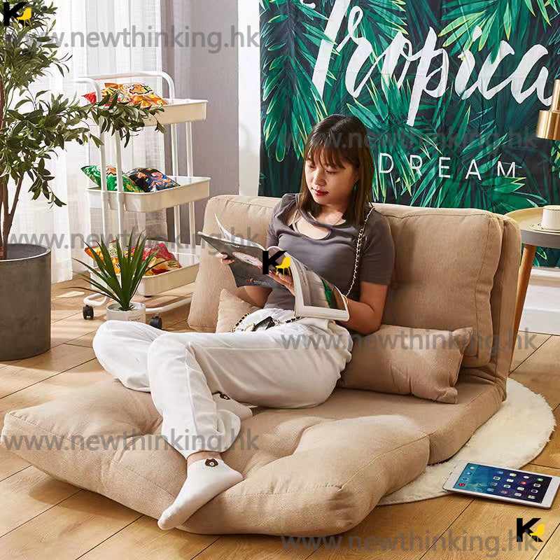 A&0577懶人梳化 日式榻榻米 懶人沙發 單人位 雙人位 多檔位調節 多顏色選擇