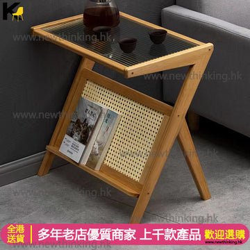 A&0578簡約茶几床頭櫃邊櫃角櫃置物架小桌子矮桌矮枱