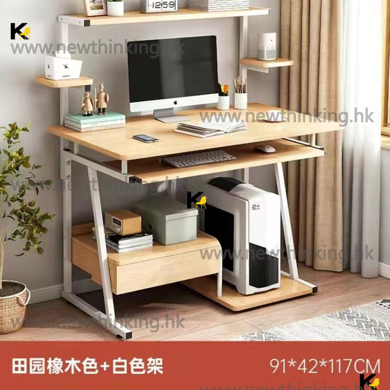A&5224電腦枱 電腦桌 書桌 加高款式 高身桌子 台式電腦桌 家用寫字台