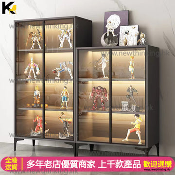 A&0589玻璃櫃 手辦櫃 展示櫃 儲物櫃 收納櫃 置物櫃 樂高櫃 模型櫃 陳列櫃