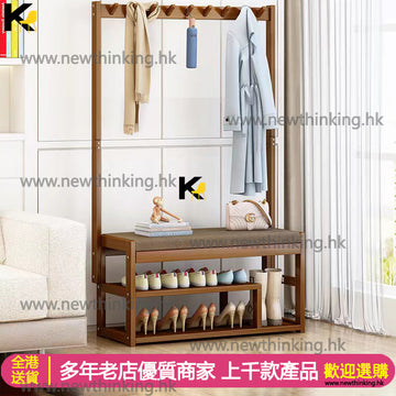 A&1093換鞋凳掛衣架入門衣帽架組合鞋櫃門廳櫃玄關櫃可坐鞋櫃鞋架穿鞋凳門口鞋架高身鞋架