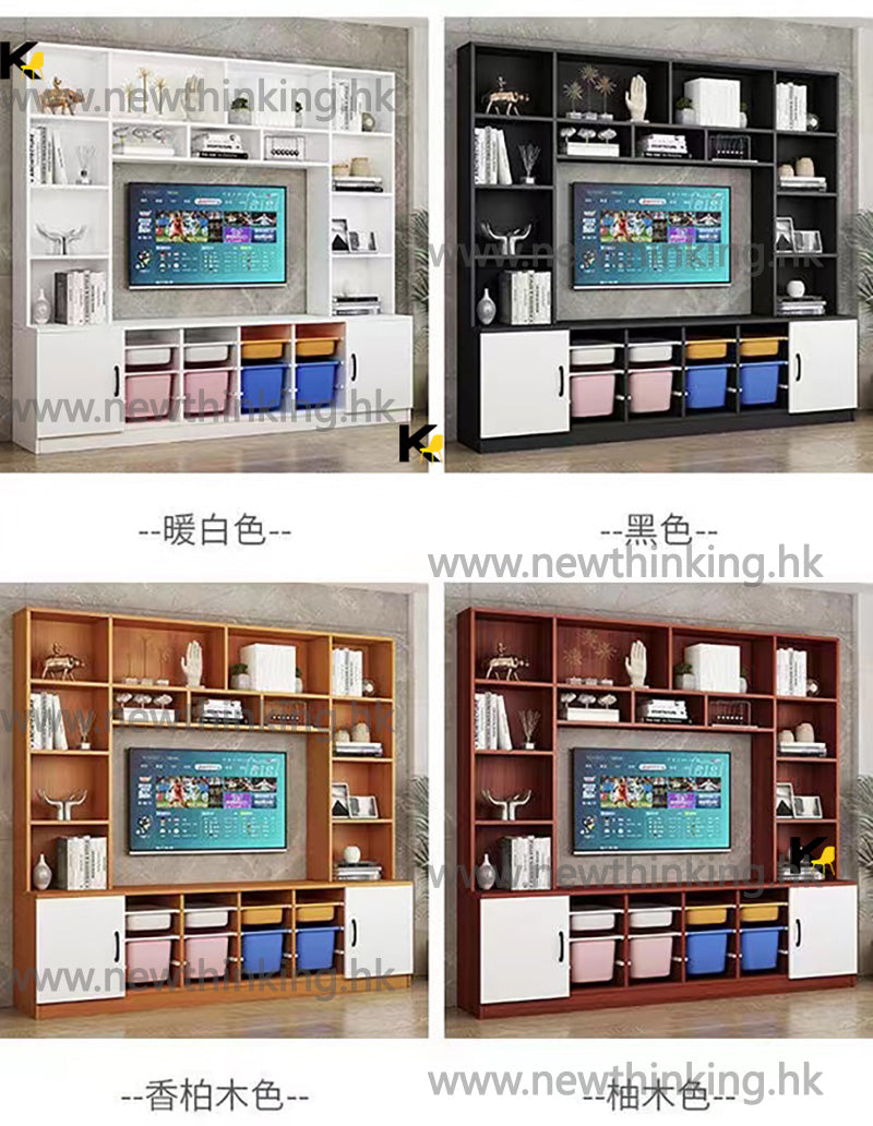 A&0601電視櫃組合櫃 收納櫃 客廳儲物櫃 多功能櫃 實用落地櫃 置物櫃 玩具收納櫃 隔斷櫃