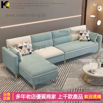 A&0629梳化床 布藝梳化床 多尺寸選擇 折疊床 懶人沙發床