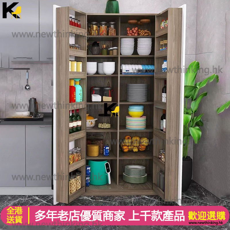 A&0670實用多功能餐邊櫃 碗櫃 儲物櫃 客廳櫃 收納櫃 大容量收納櫃 墻體櫃