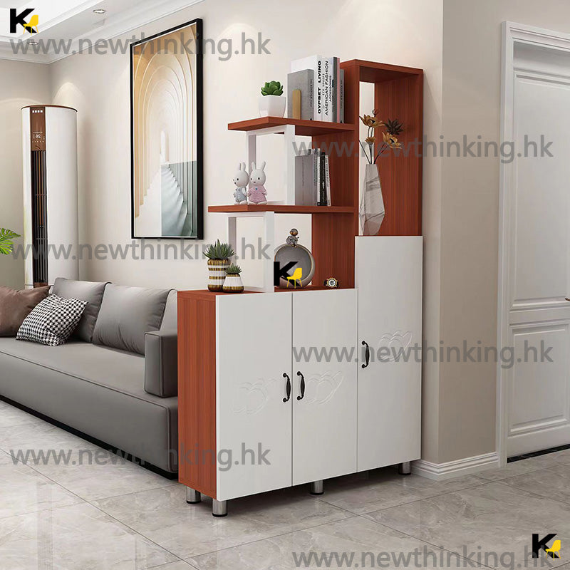 A&0673玄關櫃 鞋櫃 屏風櫃 隔斷櫃 酒櫃 梯形櫃 一體式收納櫃