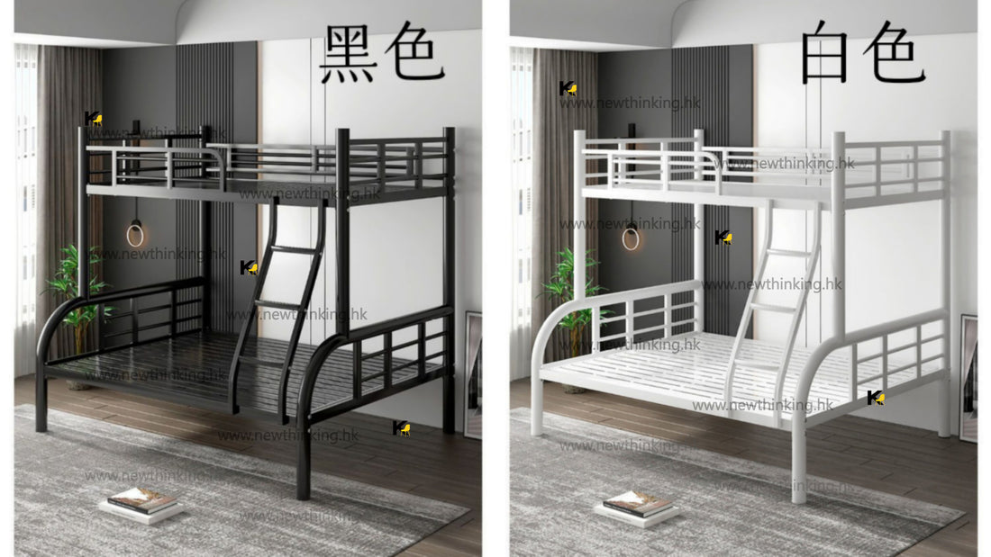 A&5034雙層床 碌架床 子母床 兒童學生宿舍鐵架床 單雙人床 上下床