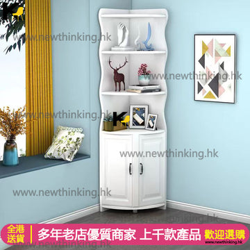 A&5036歐式角櫃 轉角櫃 三角櫃 置物架 收納櫃 儲物櫃 墻角櫃 邊櫃 置物櫃