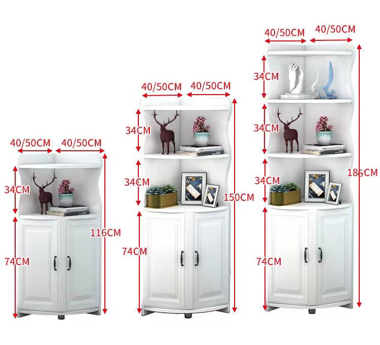 A&5036歐式角櫃 轉角櫃 三角櫃 置物架 收納櫃 儲物櫃 墻角櫃 邊櫃 置物櫃