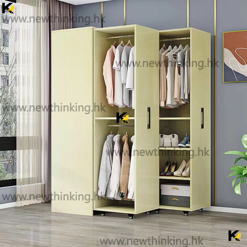 A&5038抽拉衣櫃 可移動隱藏衣櫃 推拉衣櫃 儲物櫃 收納櫃
