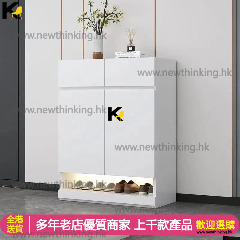 A&0705鞋櫃 門口收納櫃 簡約鞋架玄關櫃 隔斷櫃大容量時尚全新包運送