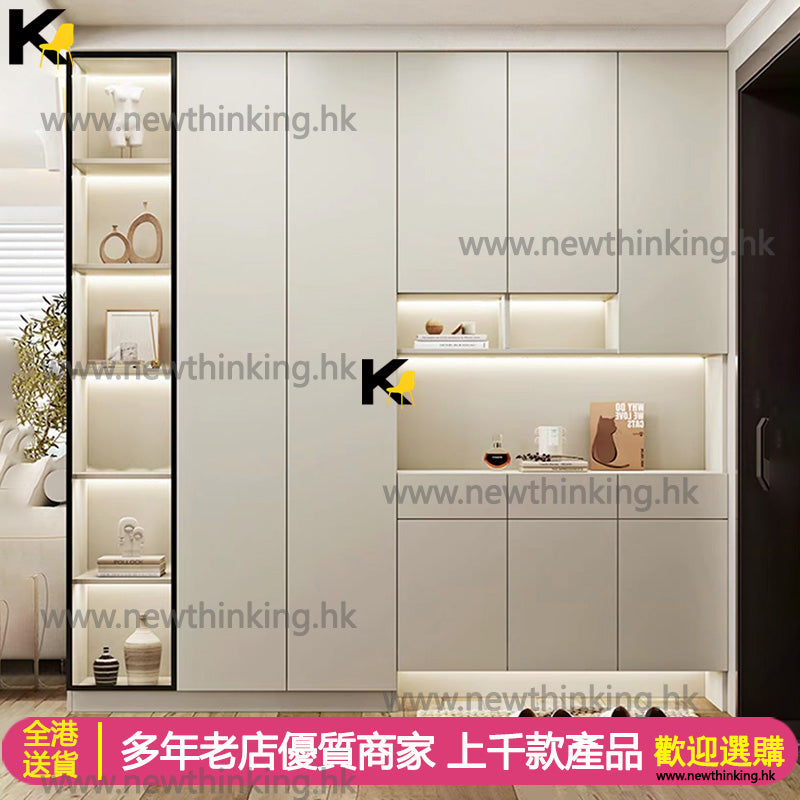 A&0736高身鞋櫃 大容量鞋櫃 屏風櫃 玄關櫃 入門鞋櫃 換鞋凳組合櫃