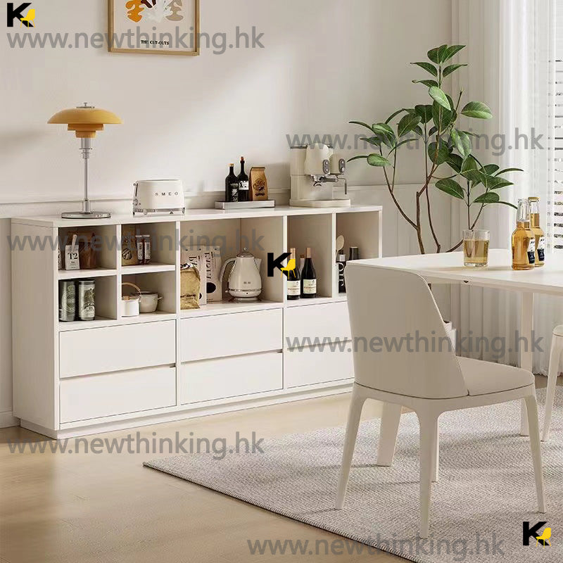 A&0742書櫃 收納櫃 客廳地櫃 電視櫃 隔斷櫃 奶油風餐櫃 裝飾櫃 抽屜櫃 櫃桶 書架 儲物櫃