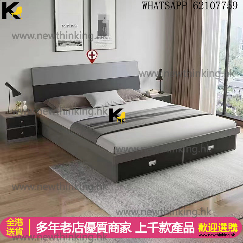 A&5072榻榻米床架 雙人床 儲物床 櫃桶床 抽屜床 箱體床 床架 日式榻榻米床