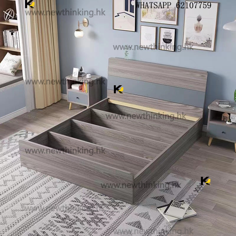 A&5074床架 雙人床 儲物床 床架床褥組合 高箱床 收納床 雙人床架 置物床