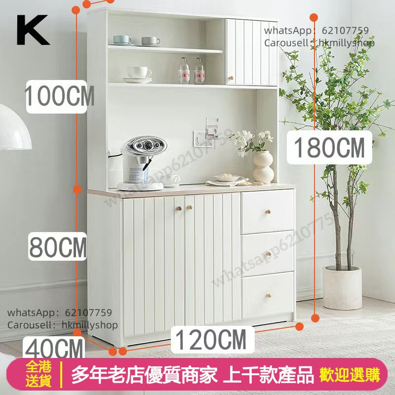 A&5103簡約餐邊櫃 茶水櫃 雜物櫃 櫥櫃 廚房收納櫃 碗櫃 酒櫃 隔斷櫃 屏風櫃 儲物櫃 收納櫃 全新包送貨Bowl cabinet#Meal side cabinet