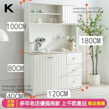 A&5103簡約餐邊櫃 茶水櫃 雜物櫃 櫥櫃 廚房收納櫃 碗櫃 酒櫃 隔斷櫃 屏風櫃 儲物櫃 收納櫃 全新包送貨Bowl cabinet#Meal side cabinet