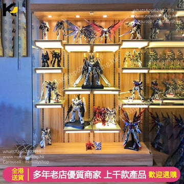 A&5171手辦櫃可定制尺寸 整裝發貨展示櫃 積木櫃 玻璃櫃 透明櫃 動漫櫃 樂高櫃 模型櫃 玩具櫃 飾櫃