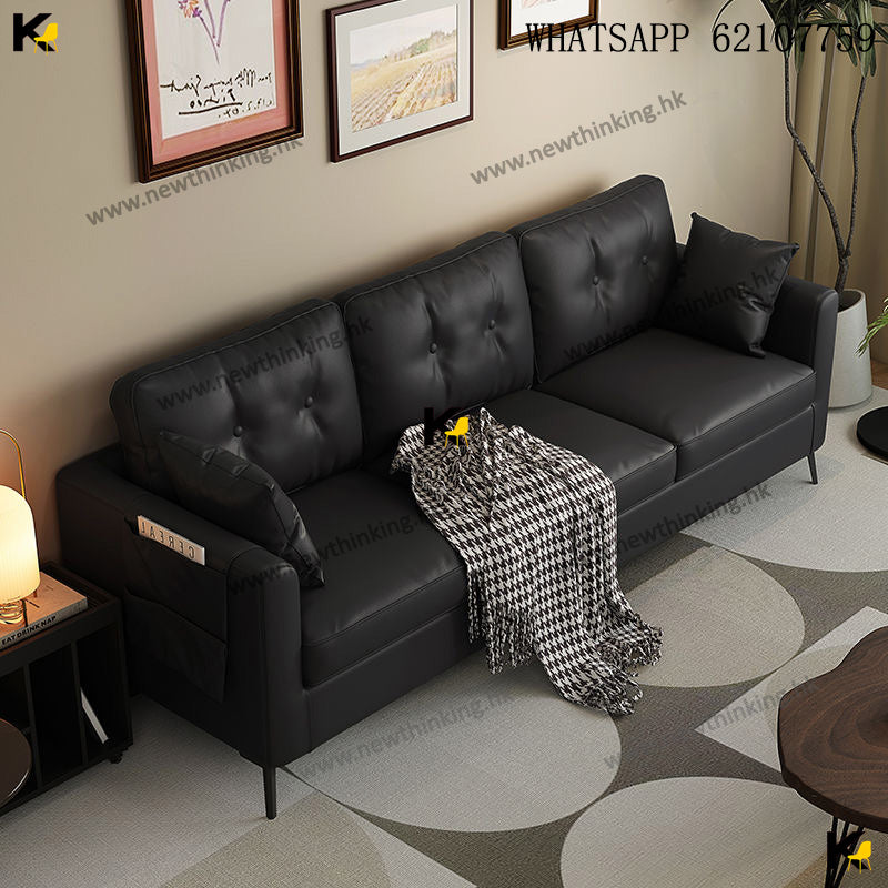 A&5200小戶型沙發 皮質沙發 多顏色選擇 單人位 雙人位 三人位