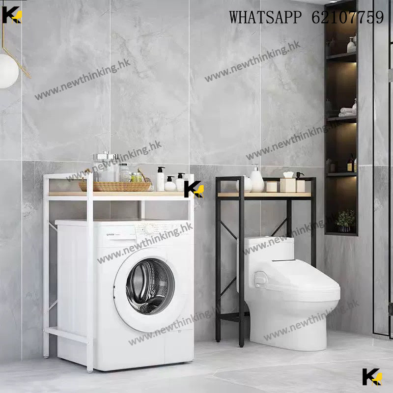 A&1433洗衣機置物架 馬桶置物架 多層收納架 馬桶上方儲物架子 滾筒洗衣機波輪洗衣機可用衛生間置物架