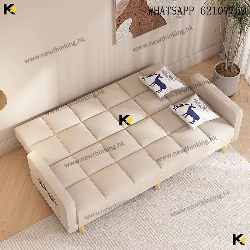 A&1475梳化床 布藝梳化 折疊沙發床 單人位 雙人位 三人位 小戶型沙發床