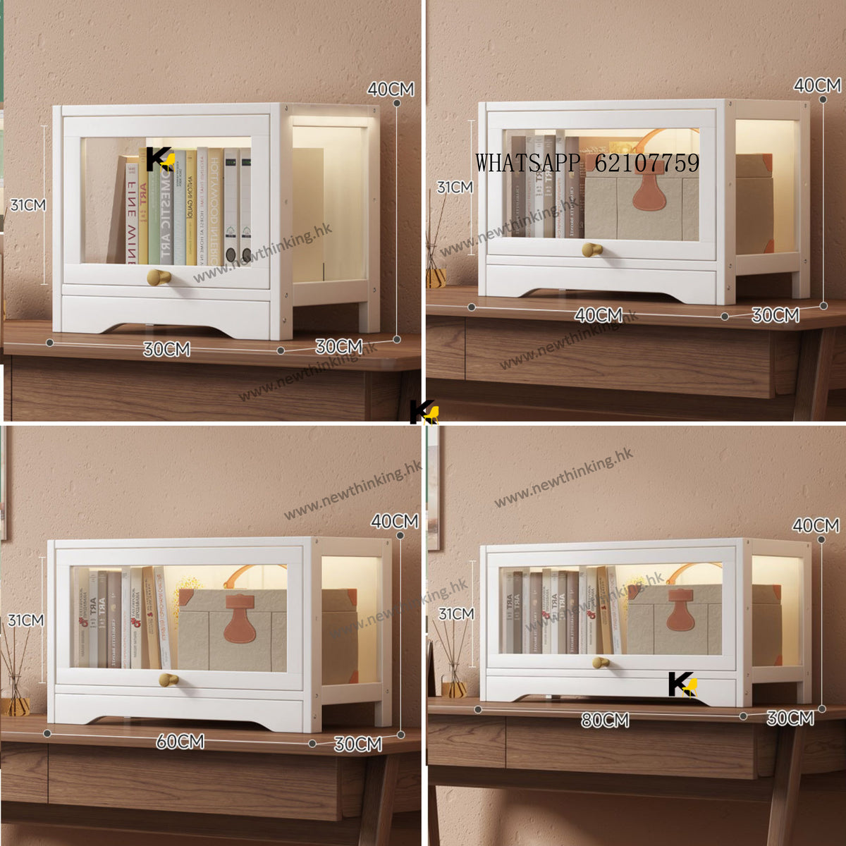 A&1476 Display Case, Storage Cabinet, Organizer, Transparent Cabin ...