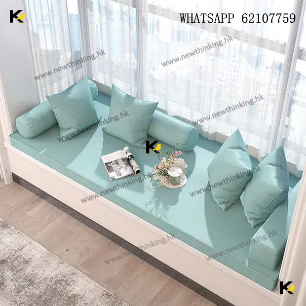 A&1495訂製窗台墊 海綿墊 坐墊 陽台墊 飄窗墊子梳化坐墊 榻榻米墊全新包送貨可訂製尺寸