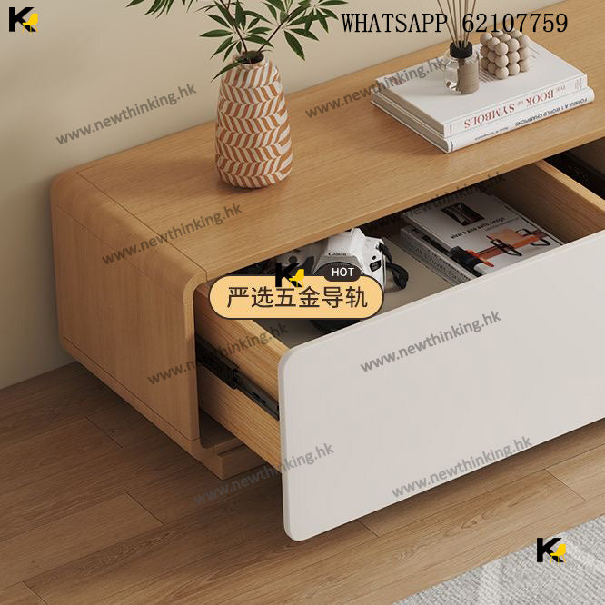 A&1515電視櫃茶邊櫃几組合 雲石檯面 客廳儲物櫃 落地櫃 TV櫃 電視機櫃