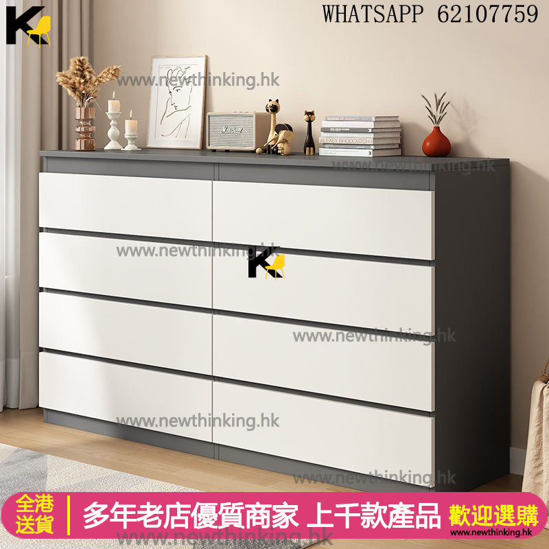 A&1529實木帶滑軌抽屜櫃 櫃桶櫃多顏色選擇 五斗櫃 多層收納櫃 置物櫃 簡易儲物櫃