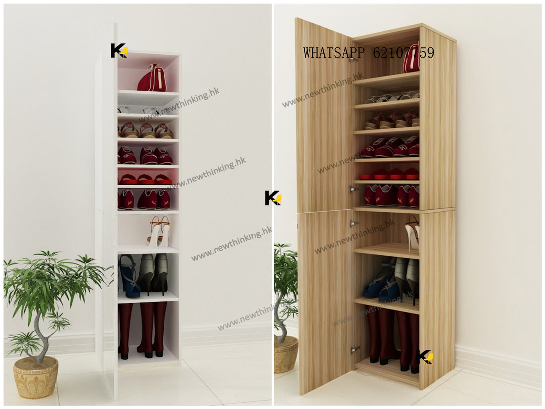 A&5212鏡面鞋櫃 可訂造尺寸大容量鞋架 全身鏡玄關櫃 邊櫃 儲物櫃