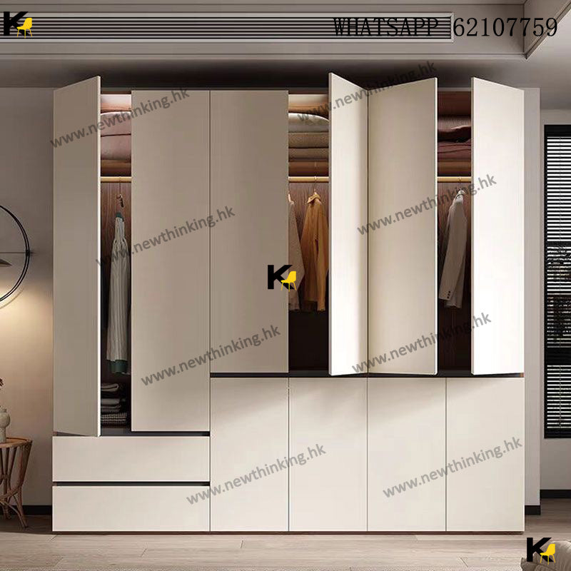 A&1630實木衣櫃加大加寬 大容量衣櫃 衣櫥 對開門櫃子 臥室置物櫃 衣物收納櫃 組合櫃 衣架 衣帽櫃 頂天立地櫃子 高身櫃子