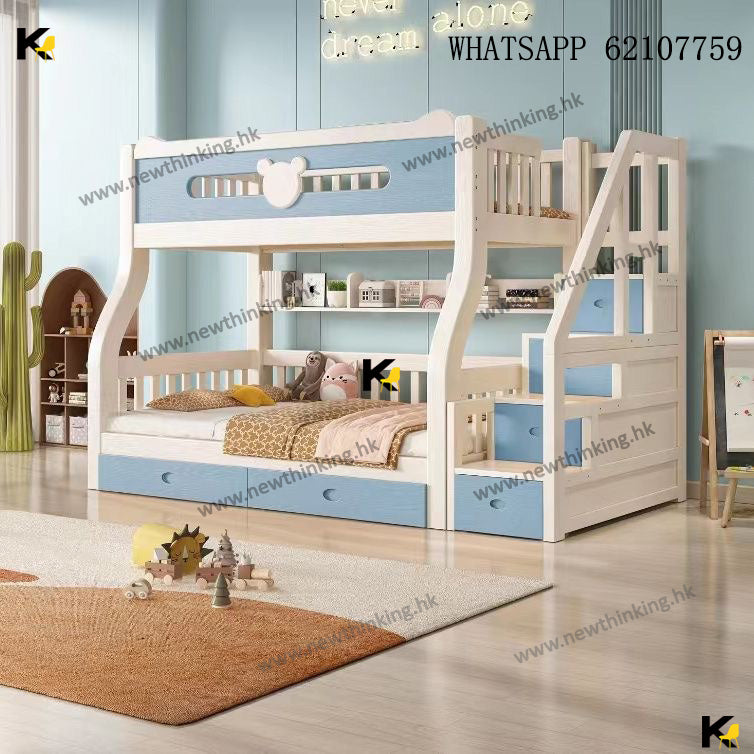 A&amp;1644 is a custom-made bunk bed/children's bed/double bed/single bed/double bed/bed frame bed/ladder bed. Made of Finnish imported solid pine wood.