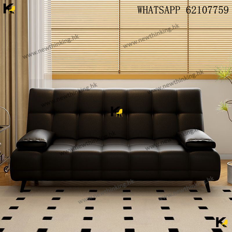 A&1690貓抓皮梳化床 多顏色選擇 雙人位 三人位沙發床 多角度調製 折疊沙發床