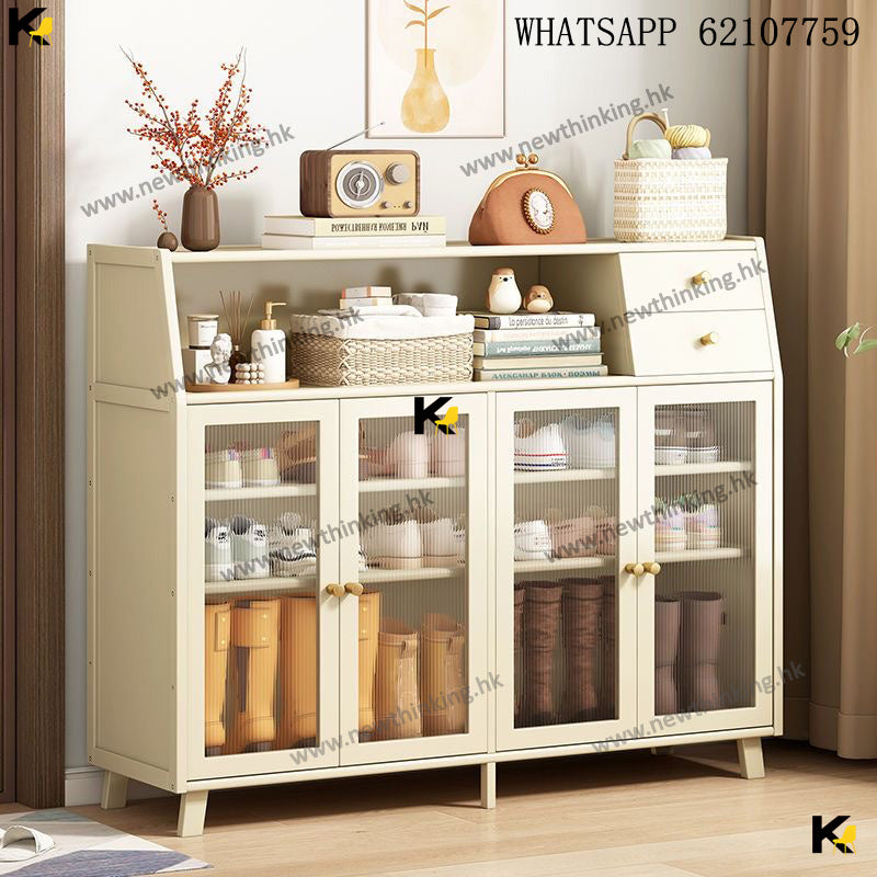 A&1717實木鞋櫃多尺寸選擇 全新鞋架 入門置物架 多層收納櫃 儲物櫃楠竹材質櫃子 置物櫃