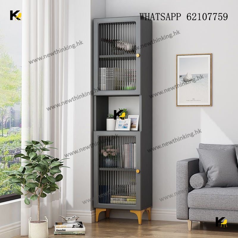 A&1756角櫃 邊櫃 轉角櫃 書櫃 書架 多層置物櫃 拐角收納櫃 玻璃櫃 落地櫃 抽屜櫃 櫃桶櫃 雜物櫃 紅酒櫃 餐邊櫃