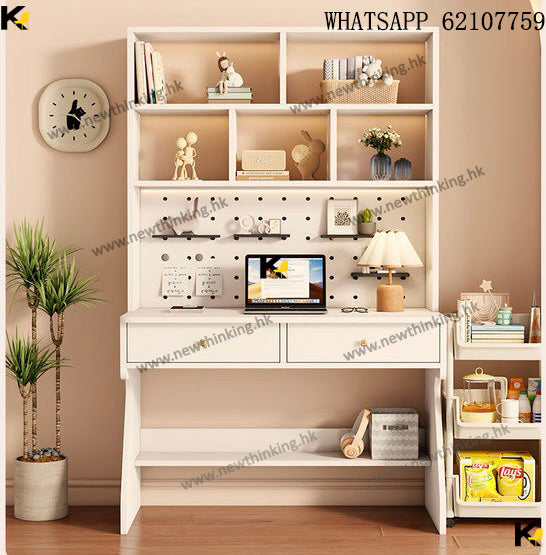 A&1819實木台式電腦枱 洞洞板DIY設計 寫字枱 遊戲桌 電腦桌 辦公枱