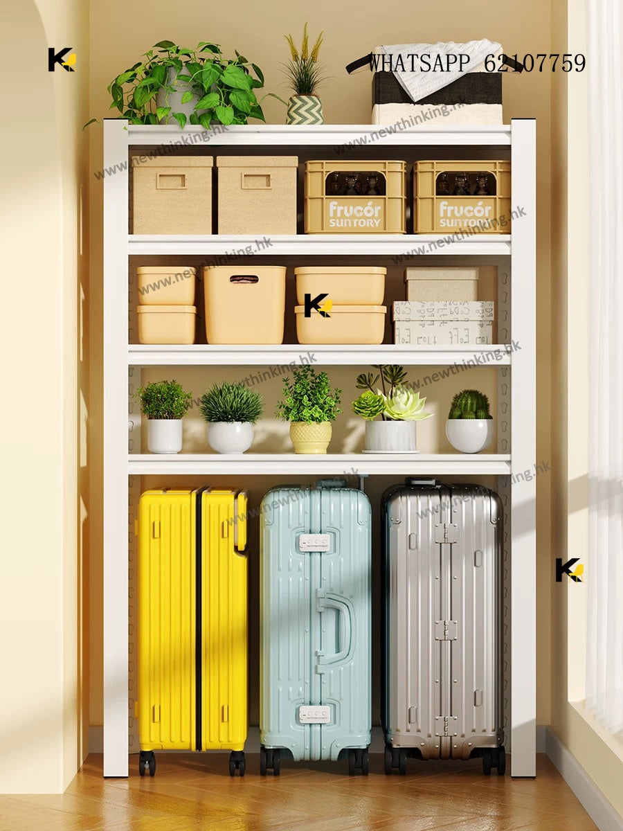 A&1875超強承重貨架 加寬加大儲物架 雜物架 雜物櫃 自由調節高度 多層收納架 展示架 多層落地置物架 倉庫專用貨架 家用貨架 頂天立地鐵架 書櫃 書架 倉儲架 貨櫃