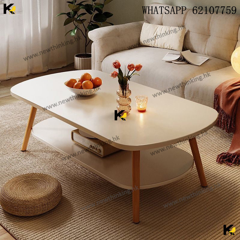 A&1903簡易茶几 咖啡桌 茶桌 多顏色選擇 雙層桌子 矮桌 矮枱 邊幾 茶幾newthinking