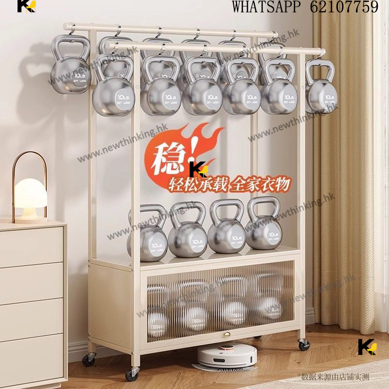 A&1966簡易衣架 掛衣架 衣帽架 落地衣物收納架 可靠移動儲物架 晾衣架 開放式衣櫃 衣櫥newthinking